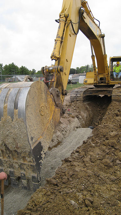 Site Work for Drainage and Irrigation